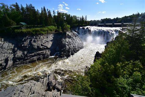 Grand Falls látkép és vízszín