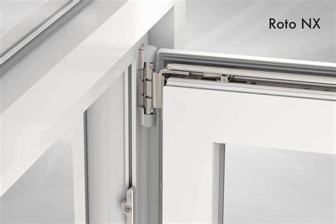 Roto NX design and hidden hinge system