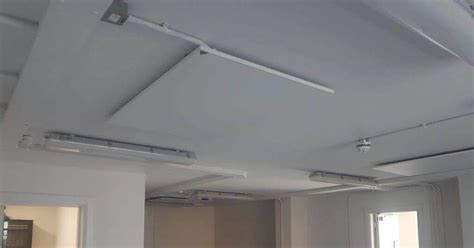 infrapanel mennyezetre szerelve ábra