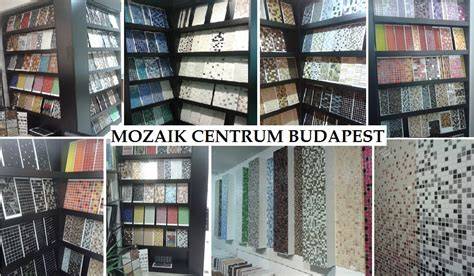 mozaik csempe bemutatóterem Budapesten
