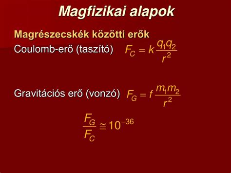 Részecskék közötti erők magyarázata
