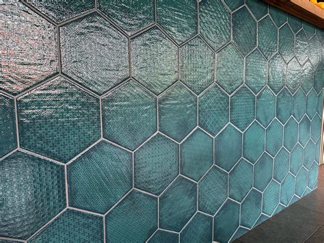 Hexagon mintás fürdőszoba csempe
