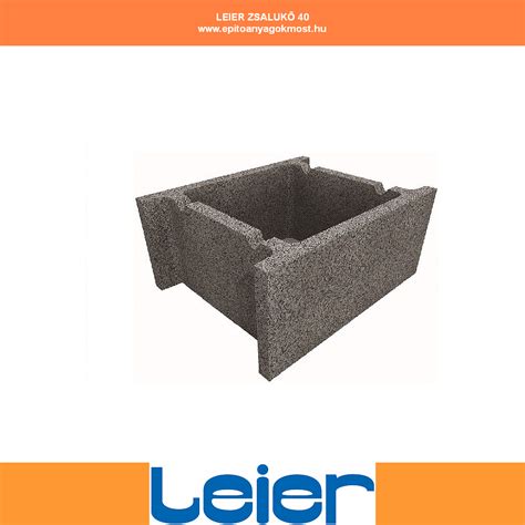 Leier zsaluzóelemek felépítése