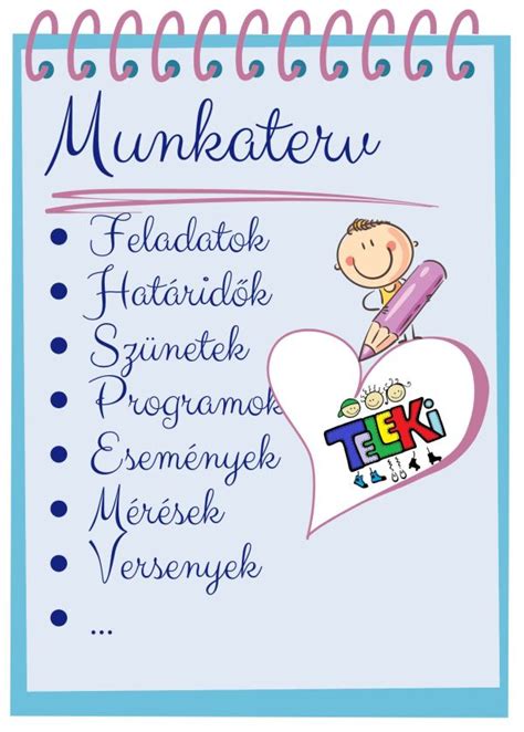 A Nemzeti Munkaterv címlapja