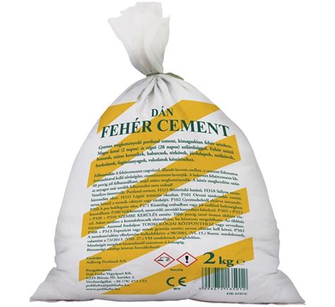 fehér cement felhasználási példák