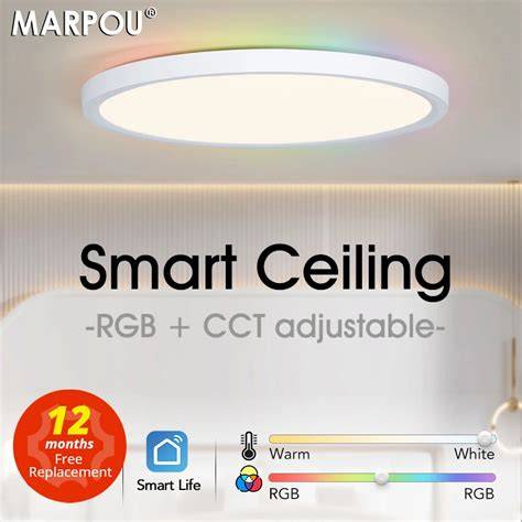 smart LED mennyezeti lámpák és tunable white