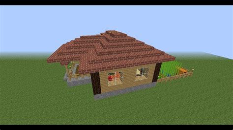 Egyszerű Minecraft ház alaprajza