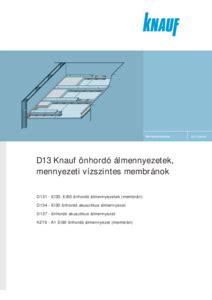 Önhordó sávos álmennyezet látványterve