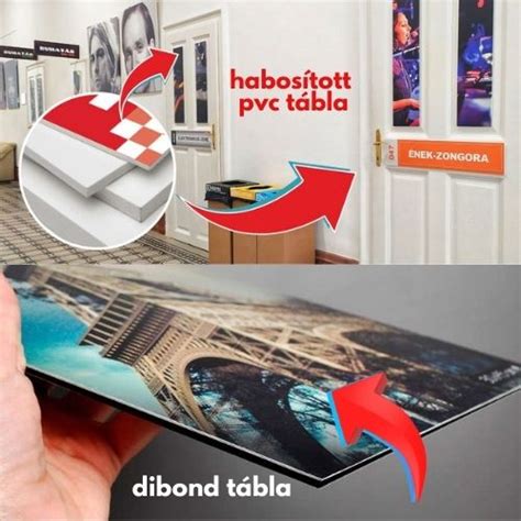 PVC tábla minták